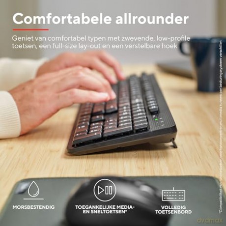 Zestaw klawiatura + mysz ODY II Wireless US