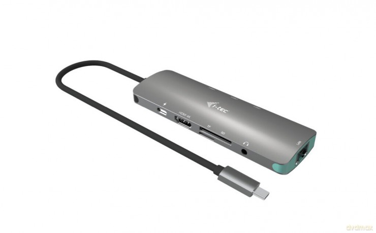Zestaw Stacja dokująca USB-C Metal Nano 4K HDMI LAN z Power Delivery 100W + Ładowarka 100W