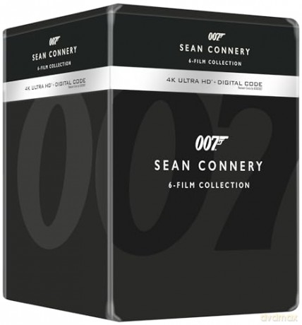 007: The Sean Connery Collection (Dr. No/ From Russia with Love/ Goldfinger/ Thunderball/ You Only Live Twice/ Diamonds Are Forever) [6xBlu-Ray 4K]