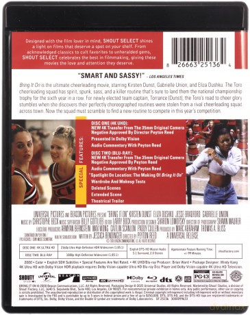 Bring It On (Dziewczyny z drużyny) [Blu-Ray 4K]+[Blu-Ray]