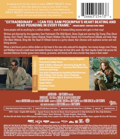 Bring Me the Head of Alfredo Garcia (Dajcie mi głowę Alfredo Garcii) [Blu-Ray 4K]