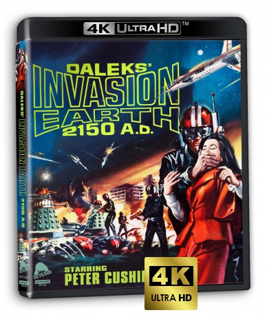 Daleks' Invasion Earth 2150 A.D. (Najazd Daleków na Ziemię) [Blu-Ray 4K]+[Blu-Ray]