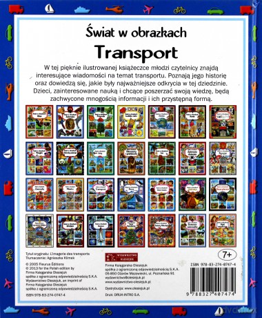 Świat w obrazkach - Transport TW [KSIĄŻKA]