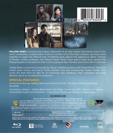 Falling Skies season 1 (Wrogie niebo) [2xBlu-Ray]