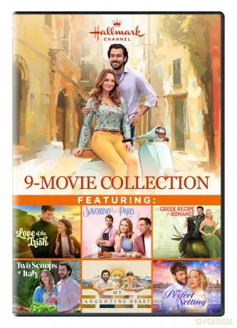 Hallmark 9-Movie Collection: Love of the Irish, Savoring Paris, A Greek Recipe for Romance, Two Scoops of Italy, My Argentine Heart, The Perfect Setting, A Safari Romance, Caribbean Summer, A Costa Rican Wedding [DVD]