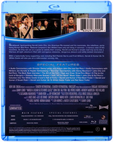 Harold & Kumar Go to White Castle (O dwóch takich, co poszli w miasto) [Blu-Ray]