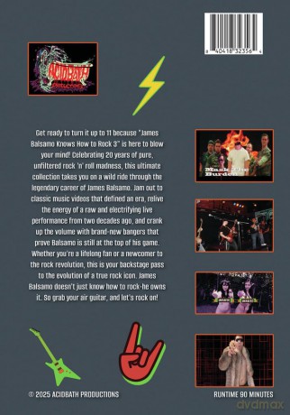 James Balsamo Knows How To Rock 3 [DVD]