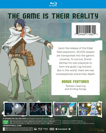 Log Horizon season 1 [4xBlu-Ray]