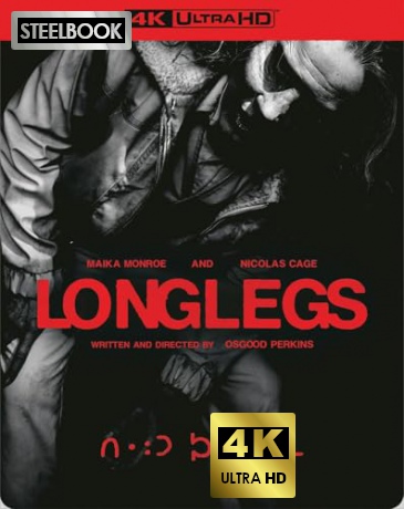 Longlegs (Kod zła) (steelbook) [Blu-Ray 4K]