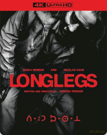 Longlegs (Kod zła) (steelbook) [Blu-Ray 4K]