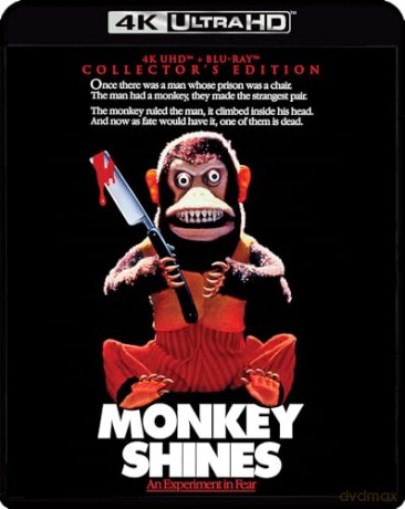 Monkey Shines (Małpia intryga) [Blu-Ray 4K]+[Blu-Ray]