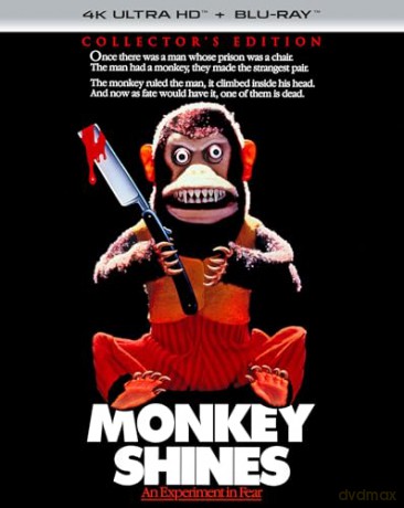 Monkey Shines (Małpia intryga) [Blu-Ray 4K]+[Blu-Ray]