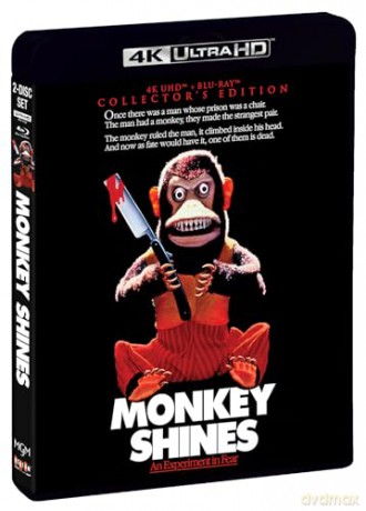 Monkey Shines (Małpia intryga) [Blu-Ray 4K]+[Blu-Ray]