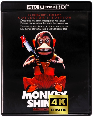 Monkey Shines (Małpia intryga) [Blu-Ray 4K]+[Blu-Ray]