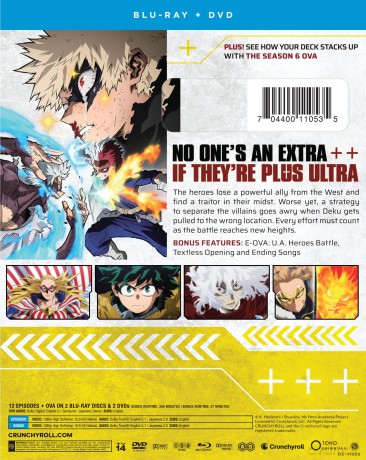 My Hero Academia (Akademia bohaterów) Season 7 Part 1 [2xBlu-Ray]+[2xDVD]