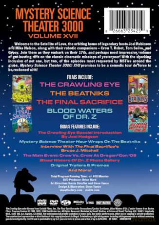 Mystery Science Theater 3000: XVII [DVD]