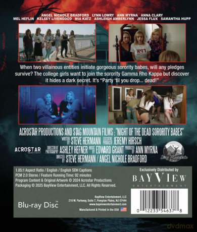 Night of the Dead Sorority Babes [Blu-Ray]