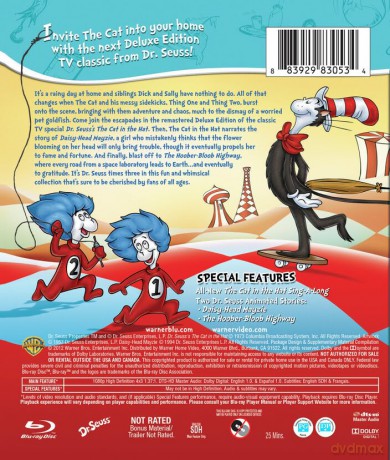 The Dr. Seuss's Cat in the Hat (Deluxe) [Blu-Ray]