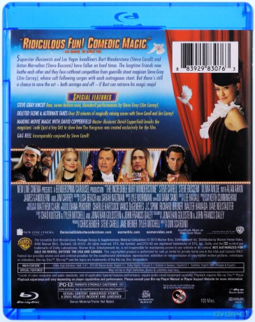 The Incredible Burt Wonderstone (Niewiarygodny Burt Wonderstone) [Blu-Ray]
