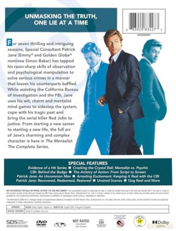 The Mentalist: The Complete Series [DVD]
