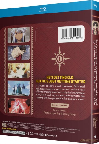 The Ossan Newbie Adventurer, Trained to Death by the Most Powerful Party, Became Invincible [2xBlu-Ray]