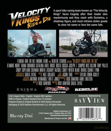 Velocity Kings: Ride or Die [Blu-Ray]