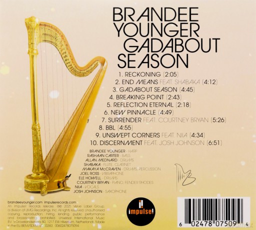 Brandee Younger: Gadabout Season [CD]