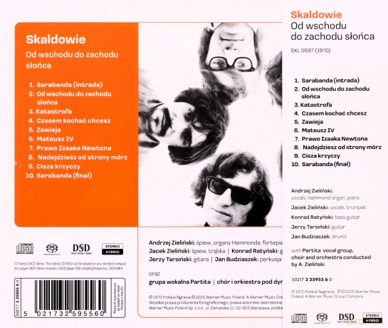 Skaldowie: Od Wschodu Słońca Do Zachodu Słońca [SACD]