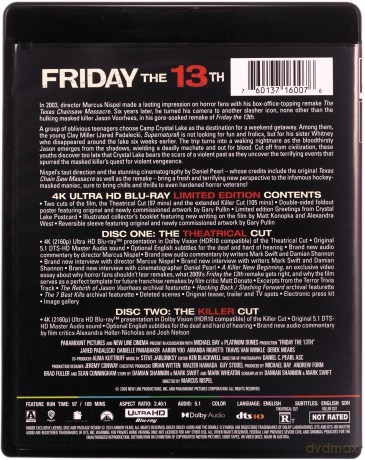 Friday the 13th (Piątek 13.) [Blu-Ray 4K]+[Blu-Ray]