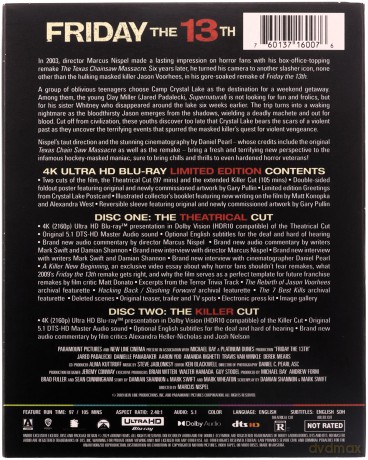 Friday the 13th (Piątek 13.) [Blu-Ray 4K]+[Blu-Ray]