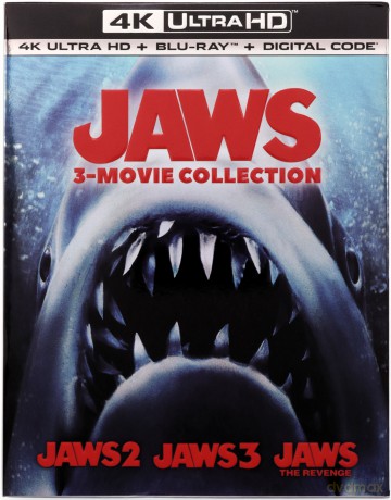 Jaws 2 / Jaws 3 / Jaws: The Revenge (Szczęki 2 / Szczęki 3 / Szczęki 4: Zemsta) [3xBlu-Ray 4K]+[3xBlu-Ray]