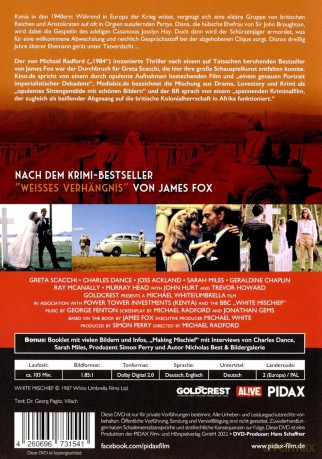 White Mischief (Biała intryga) [DVD]