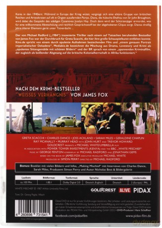 White Mischief (Biała intryga) [DVD]
