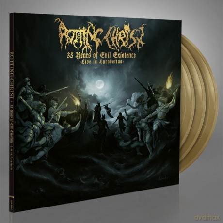 Rotting Christ: 35 Years of Evil Existence - Live In Lycabettus (Gold) [3xWinyl]