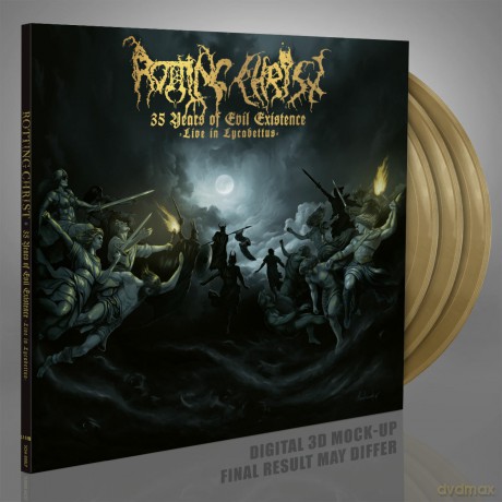 Rotting Christ: 35 Years of Evil Existence - Live In Lycabettus (Gold) [3xWinyl]