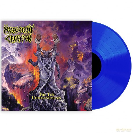Malevolent Creation: The Ten Commandments (Blue) [Winyl]
