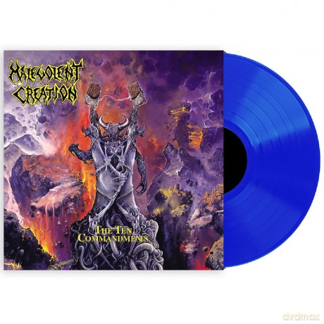 Malevolent Creation: The Ten Commandments (Blue) [Winyl]