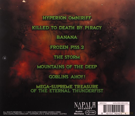 Alestorm: The Thunderfist Chronicles [CD]