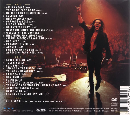 Yngwie Malmsteen: Tokyo Live [2CD]+[DVD]