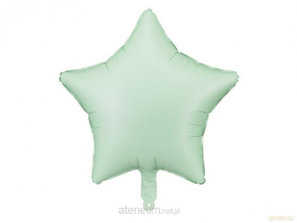Balon foliowy Gwiazdka 48cm zieleń