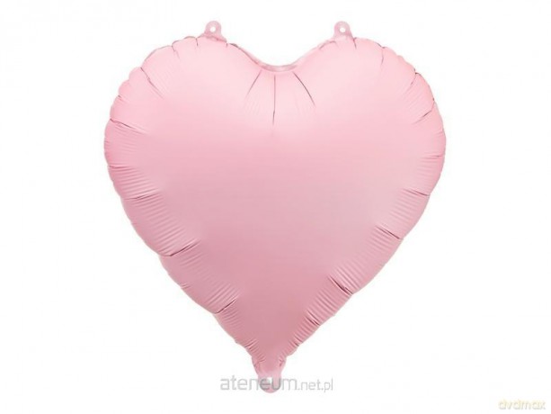 Balon foliowy Serce 45cm różowy