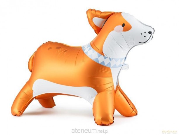 Balon stojący foliowy Corgi 88x70cm