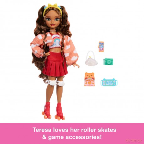 Barbie DreamBesties. Teresa na wrotkach JFX98