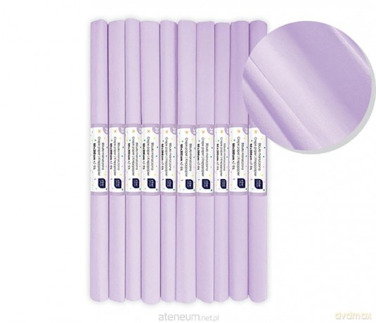 Bibuła marszczona nr 36 lawendowy pastel (10szt)