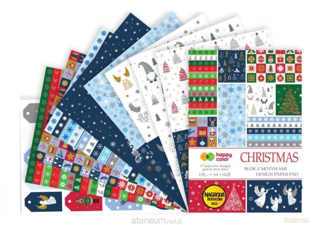 Blok christmas z efektami A4/10K