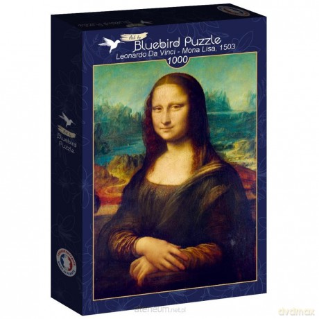 BLUEBIRD 1000 el. Leonardo Da Vinci Mona Lisa, 1503 [PUZZLE]