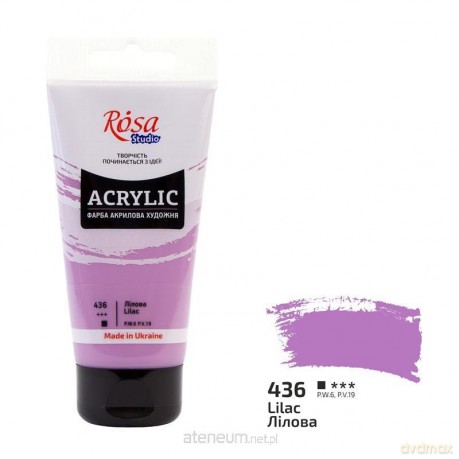 Farba akrylowa lilac 436 75ml