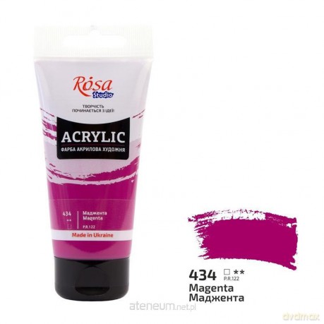 Farba akrylowa magenta 434 75ml