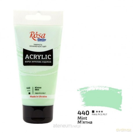 Farba akrylowa mint 440 75ml