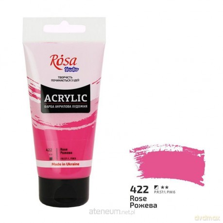 Farba akrylowa pink 422 75ml